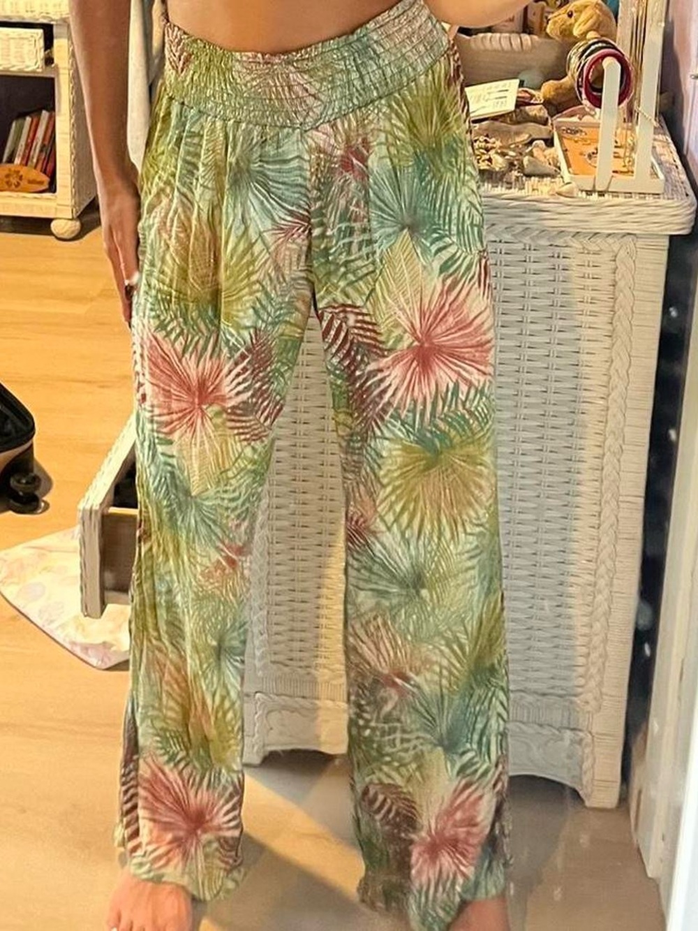 O’neill Palm Print Pants - Multicolor